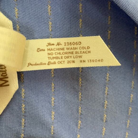 Matilda Jane Exploration Dress L Womens Scoop Neck Keyhole Back Midi Textured - Picture 6 of 6